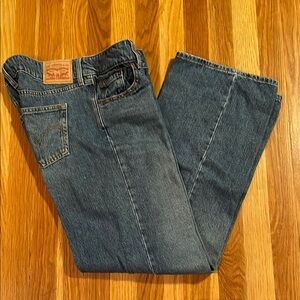 Levi's Blue Straight Jeans Classic Denim